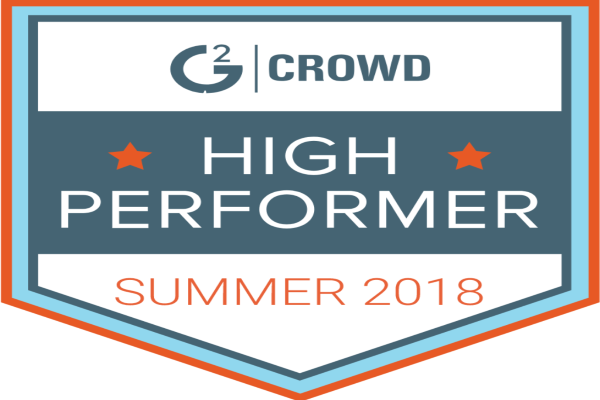 G2Crowd High Performer