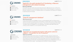 AppColl IP Testimonials