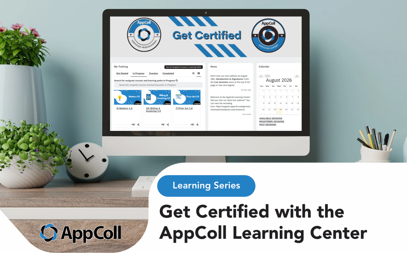 Get Certified with the AppColl Learning Center