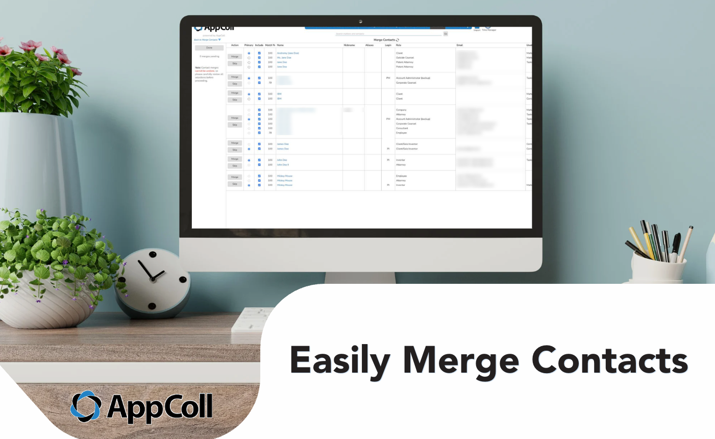 Merge Contacts